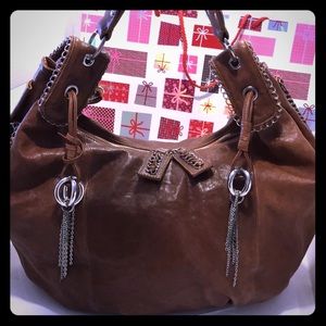 GentlyUsed ROXBURY Leather LARGE HOBO 💼 Bag